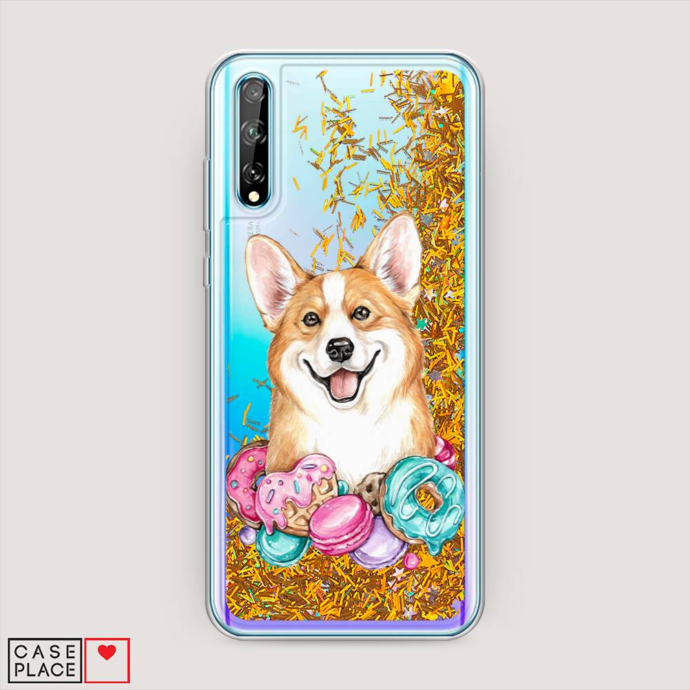 

Чехол Awog на Huawei Y8p "Корги и сладости", 6103490-1