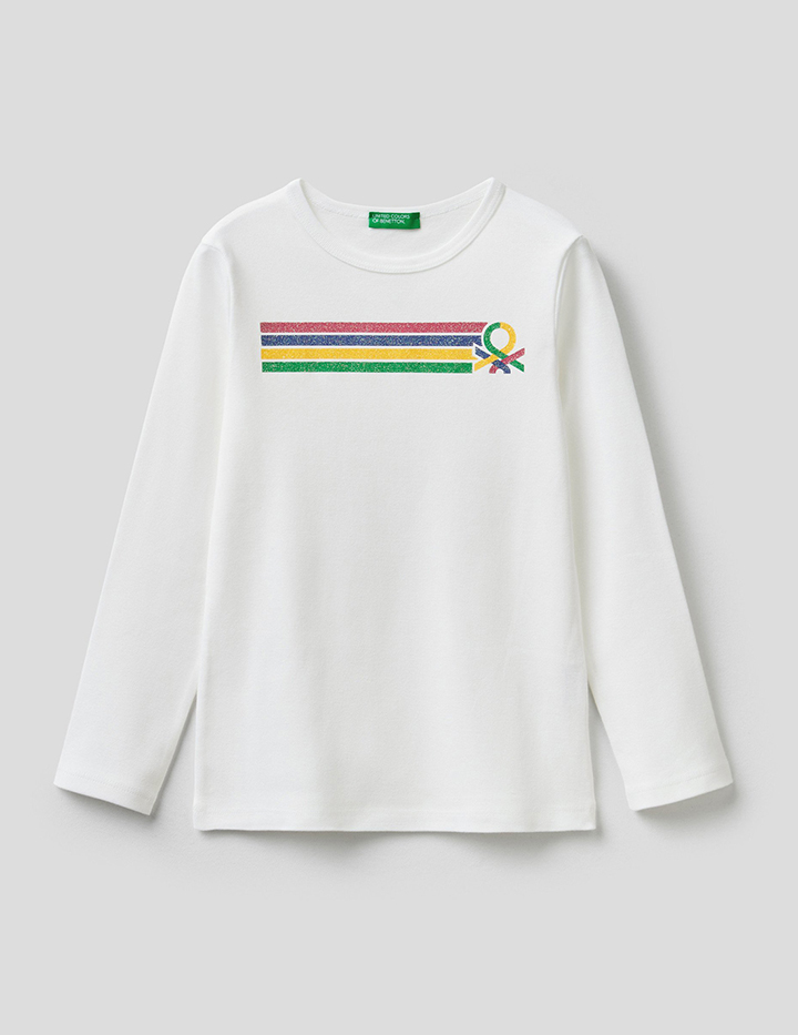 

Футболка детская Benetton 22P_3I9WC154I_101_M черный р.128, 22P_3I9WC154I_101
