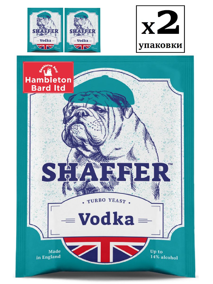 

Дрожжи спиртовые SHAFFER Vodka Turbo