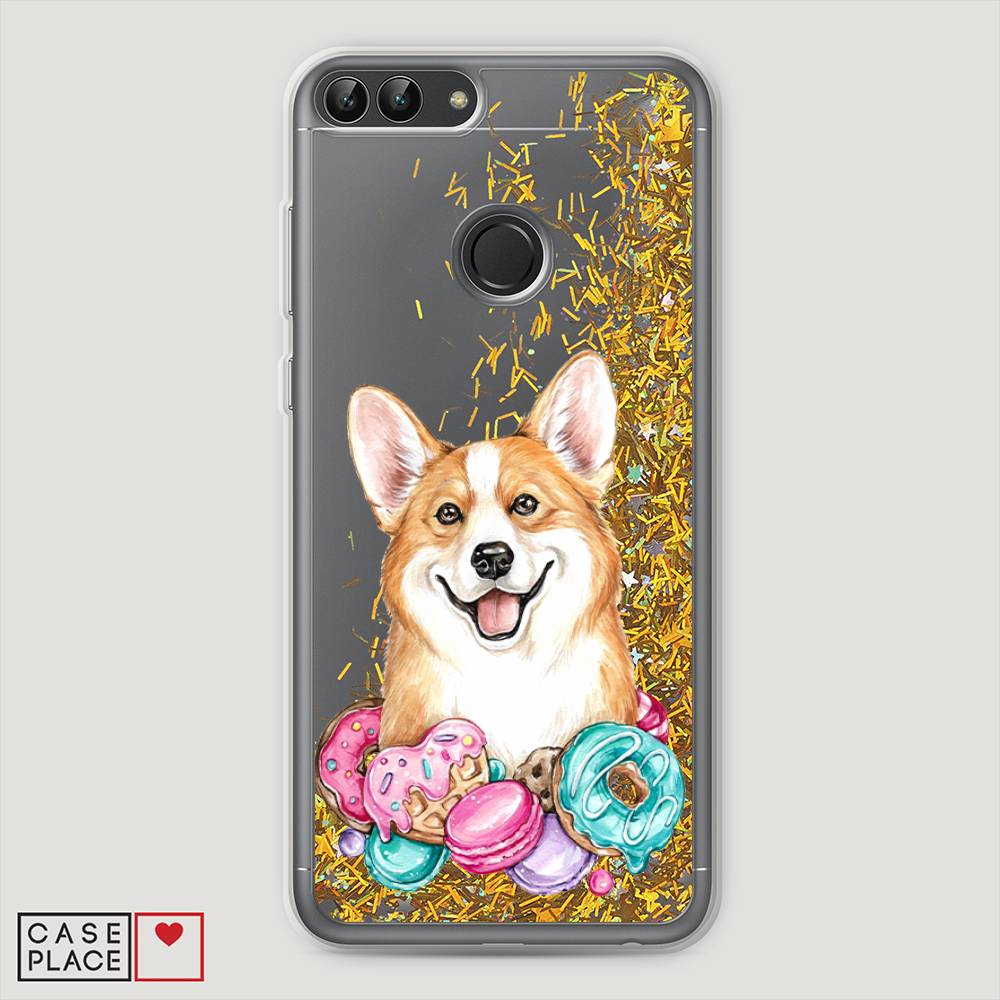 

Чехол Awog "Корги и сладости" для Huawei P Smart, 64090-1