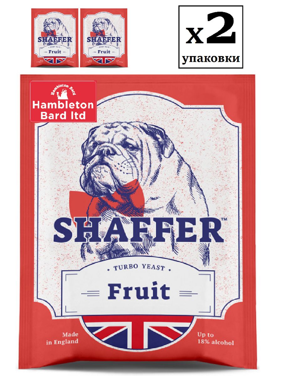 Дрожжи спиртовые SHAFFER Fruit Turbo