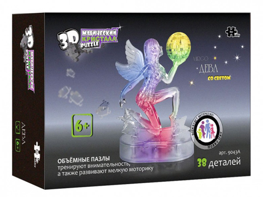 

Пазл 3D Castorland Дева, 38 деталей, 3d44, 9043A