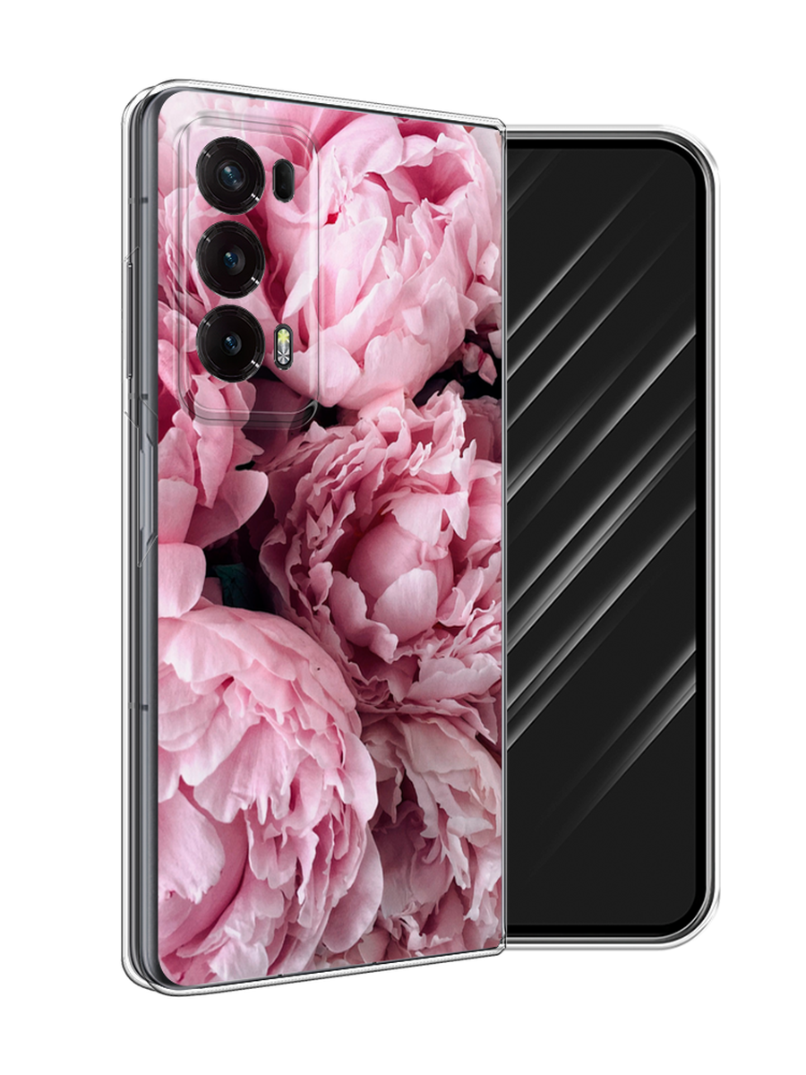 

Чехол Awog на Honor Magic V2 "Нежные пионы", Розовый;черный;белый, 6123550-1