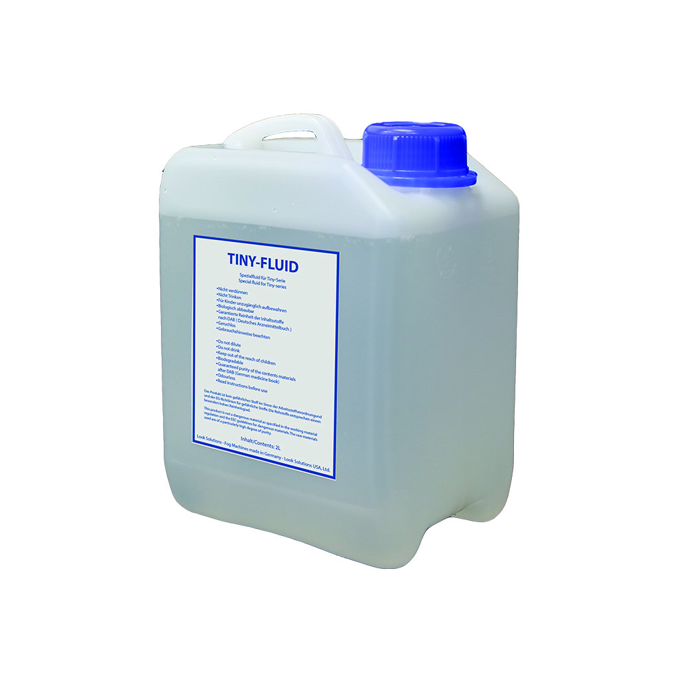 

Жидкость для аккумуляторных генераторов дыма Look Solutions Tiny-Fluid 2L, 2 литра, Look Solution Tiny-Fluid 2l