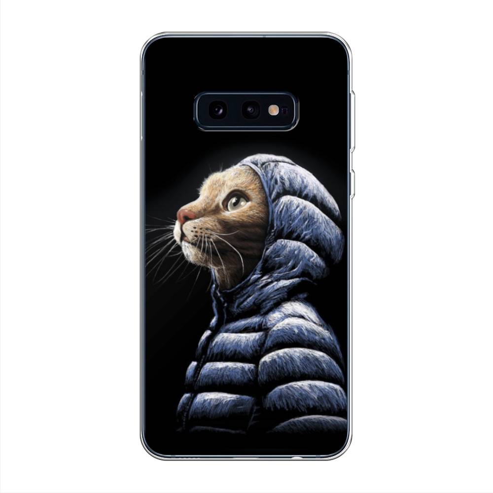 

Чехол Awog на Samsung Galaxy S10E "Кот в капюшоне", Разноцветный, 27250-2