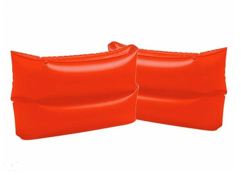 Нарукавники Intex для плавания красные 25х17 см нарукавники для плавания intex дэлюкс