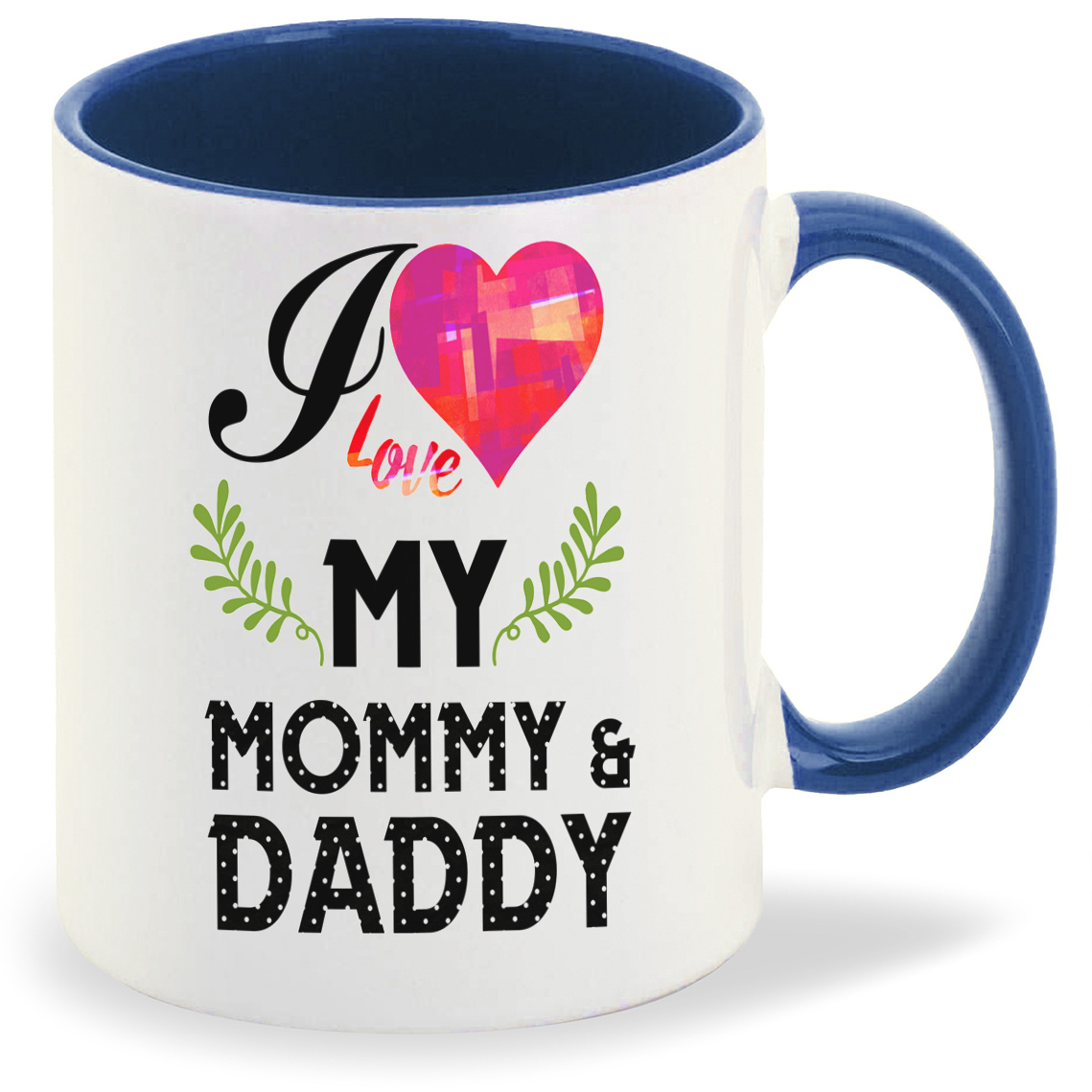 

Кружка CoolPodarok Прикол Семья I love my mommy and daddy Я люблю маму и папу, Прикол Семья I love my mommy and daddy Я люблю маму и папу