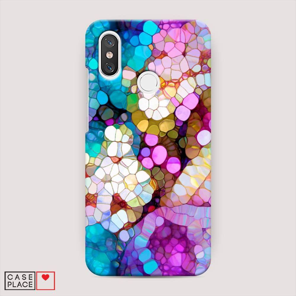 

Пластиковый чехол "Калейдоскоп" на Xiaomi Mi 8, 33520-2