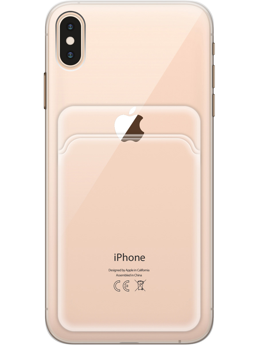 

Силиконовый чехол на Apple iPhone XS Max прозрачный, 20012028