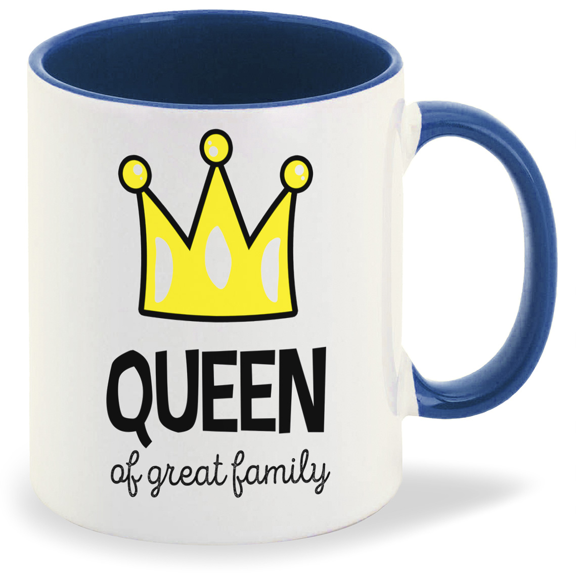 

Кружка CoolPodarok Прикол Семья Queen of great family Королева прекрасной семьи Мама, Прикол Семья Queen of great family Королева прекрасной семьи Мама