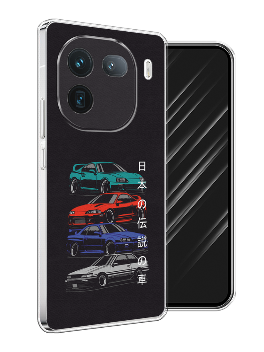 

Чехол Awog на Vivo iQOO 12 "JDM Legend cars", Зеленый;красный;синий, 2612050-1