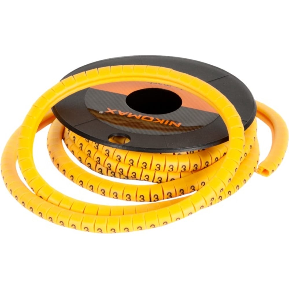 

Кабельный маркер NIKOMAX NMC-CMR-B-YL-500