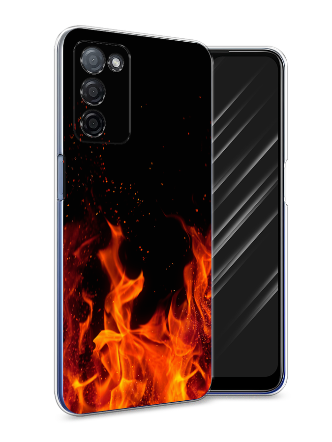 

Чехол Awog на Oppo A55s 5G "Все в огне", Разноцветный, 2510150-4