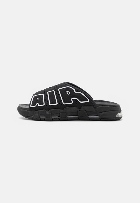 Сланцы мужские Nike Air More Uptempo Slide черные 47.5 EU (доставка из-за рубежа)