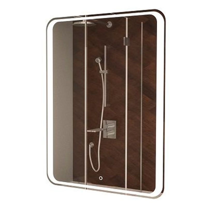 

Зеркало Art&Max Elegant 70х80 с подсветкой AM-Ele-700-800-DS-F, Белый, Elegant