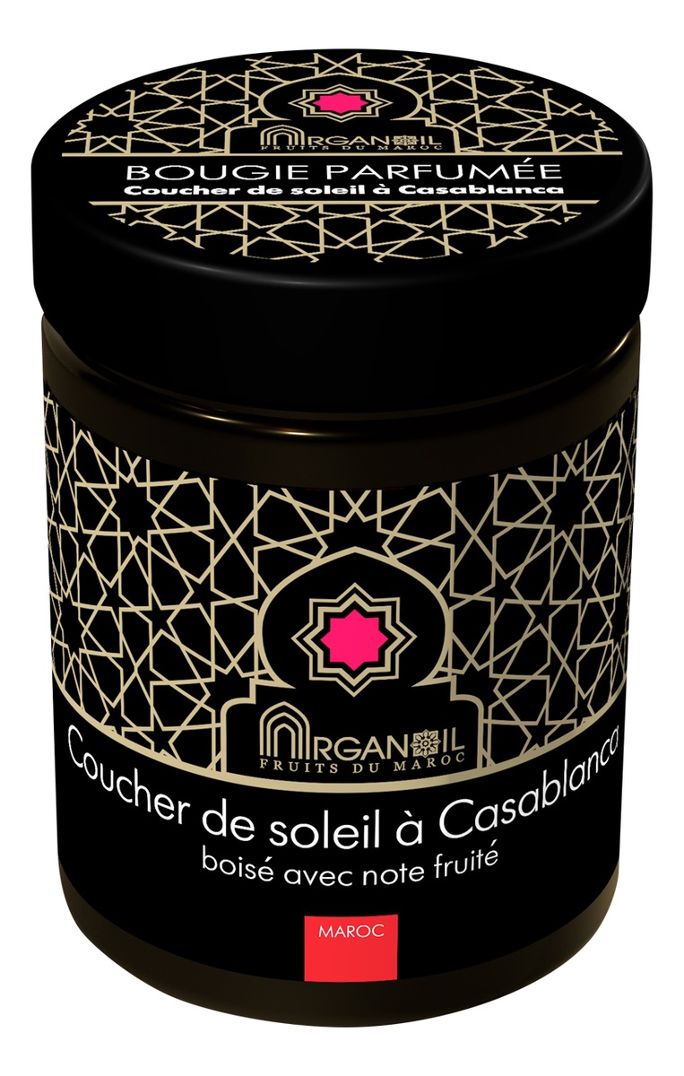 фото Ароматическая свеча arganoil bougie parfumee сoucher de soleil a casablanca 160г