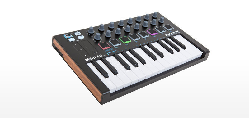 MIDI-клавиатура ARTURIA MiniLab mkII Black Edition