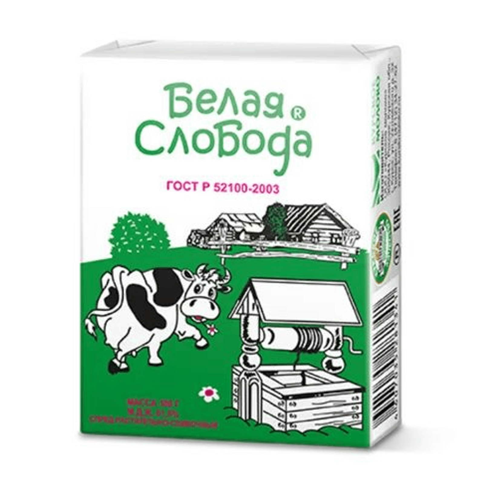 

Спред растительно-сливочный Белая слобода 72,5% 500 г