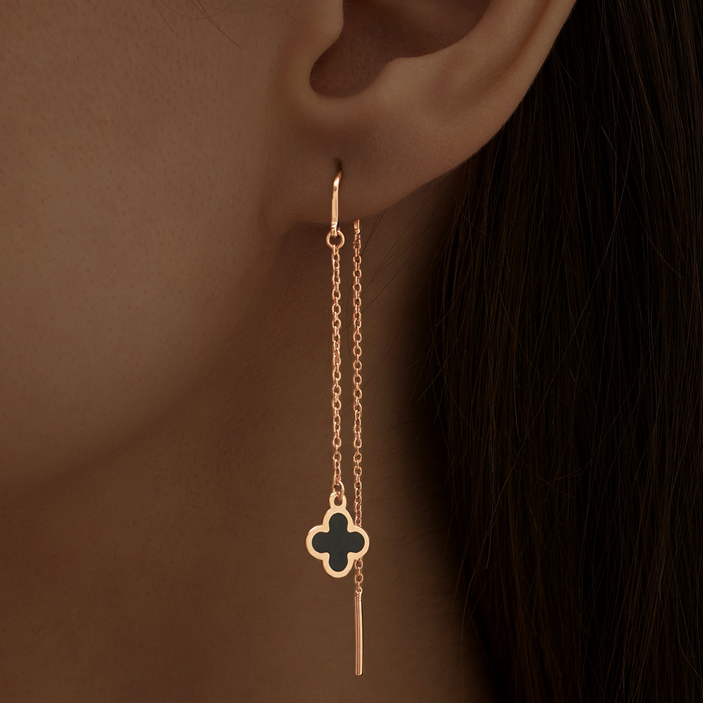 

Серьги из серебра с эмалью ЮВЕЛИР КАРАТ 2029910/9пчг, 2029910/9пчг