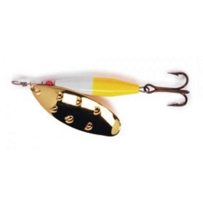 

Блесна вращающаяся ABU GARCIA Sonette 12г G/White-YE, Белый;желтый, 1109951