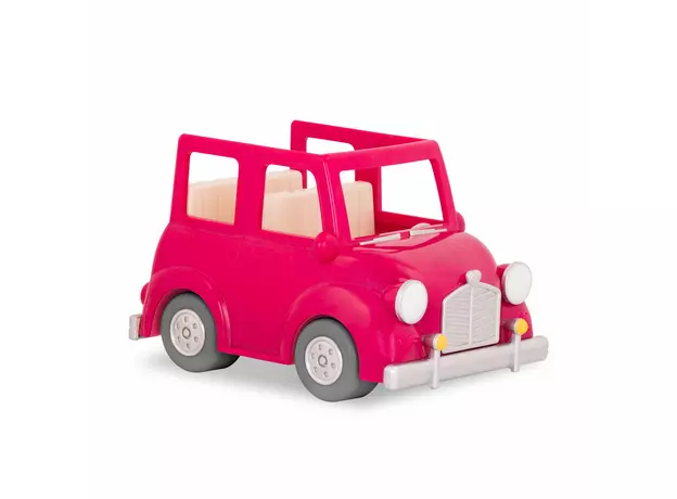 

Машина с чемоданом Lil Woodzeez розовый LW6547