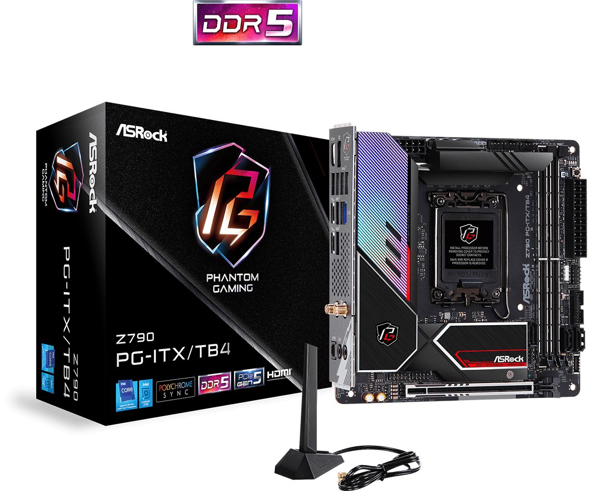 

Материнская плата ASRock (Z790 PG-ITX/TB4)