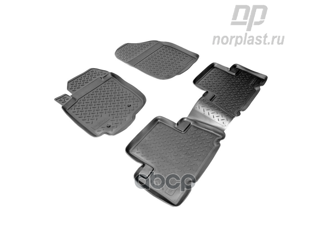 

NORPLAST NPLPO8844 Коврики автомобильные комплект 4 шт. 1шт