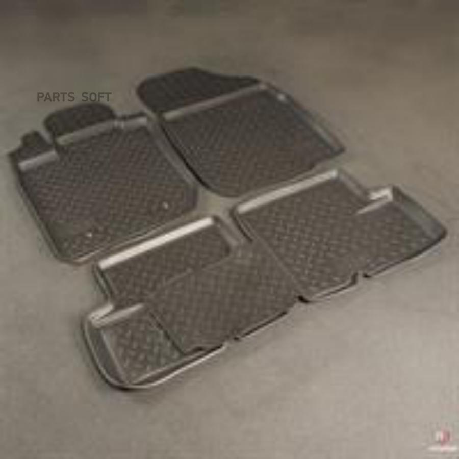 

NORPLAST NPLPO6923 Коврики автомобильные комплект 4 шт. 1шт