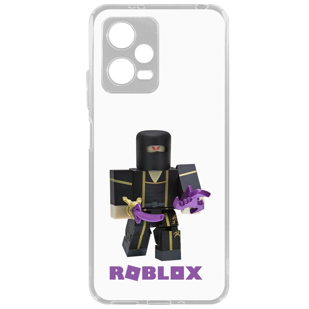 

Чехол-накладка Krutoff Clear Case Roblox-Ниндзя Ассасин для Xiaomi Poco X5, Прозрачный