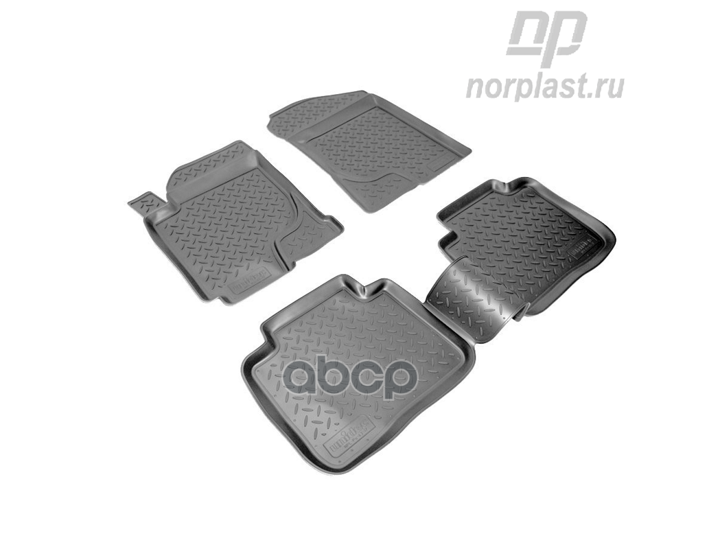 

NORPLAST NPLPO4317 Коврики автомобильные комплект 4 шт. 1шт