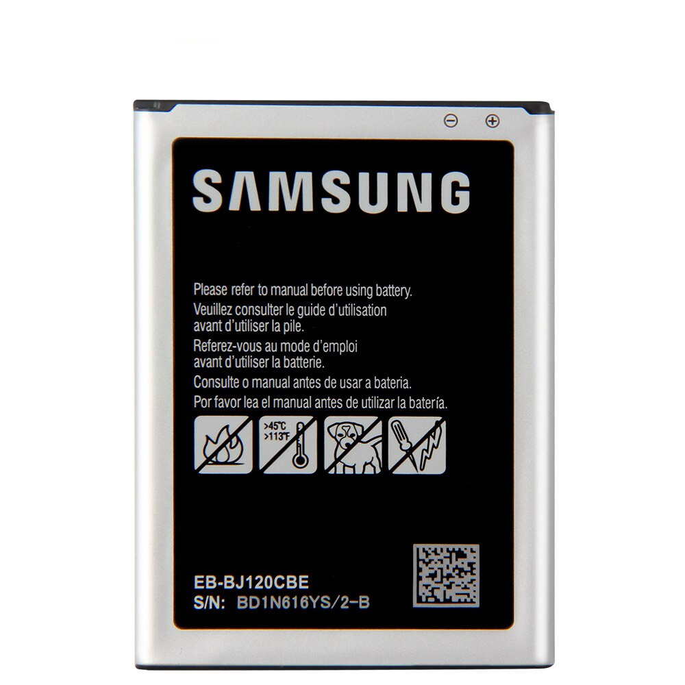 

Аккумулятор Samsung SM-J120F Galaxy J1 (2016) (EB-BJ120BBE) (2050mAh), Черный, Samsung SM-J120F Galaxy J1 (2016) (EB-BJ120BBE)