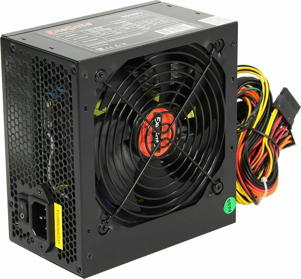 

Блок питания ExeGate 650NPXE 650W (EX264476RUS), Черный, 650NPXE