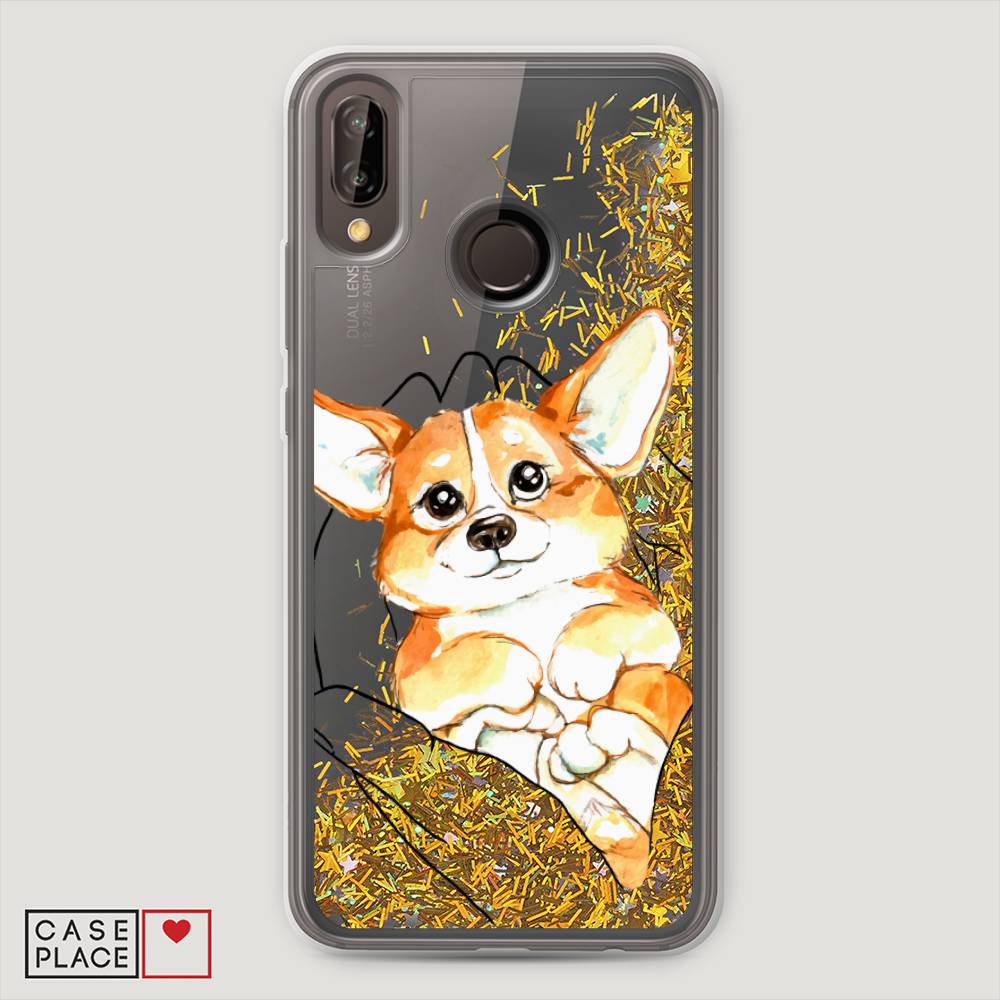 

Чехол Awog "Корги в ладошках" для Huawei Nova 3E, 65690-1
