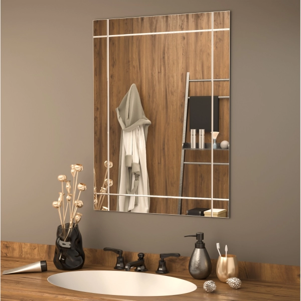 

Зеркало MIXLINE Стронг 500x700 ШВ гравировка