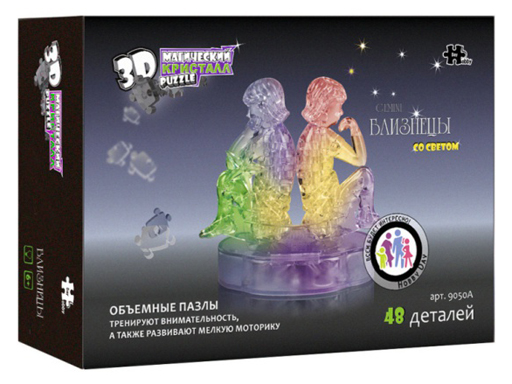 

Пазл 3D Castorland Близнецы, 48 деталей, 3d40, 9050A