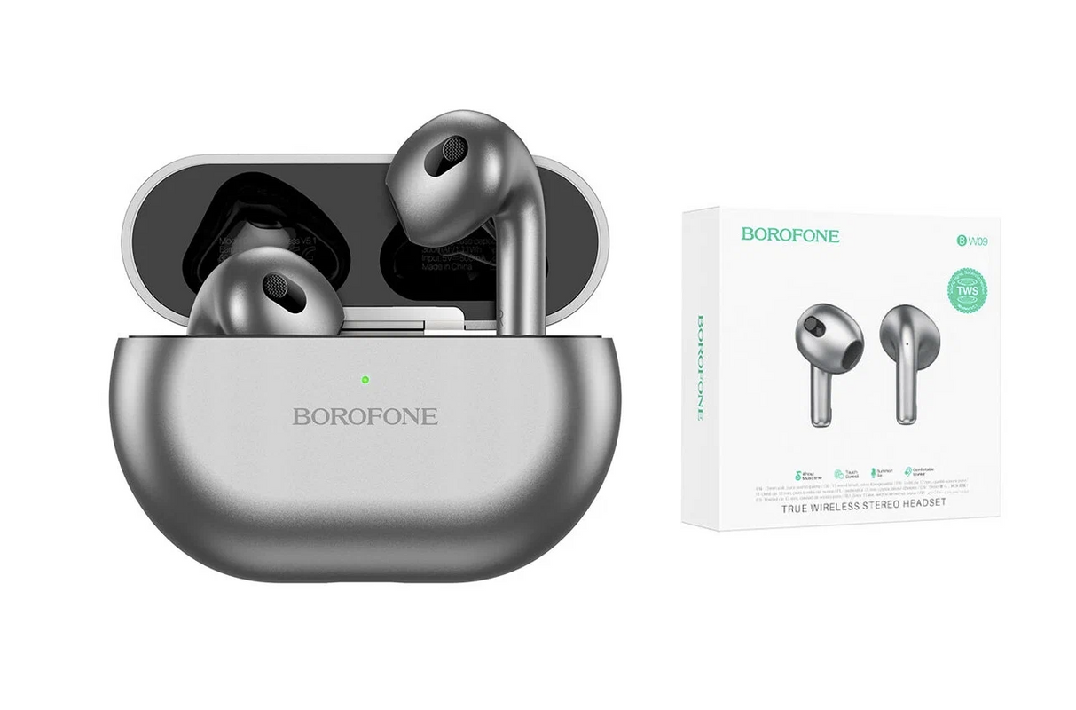 

Беспроводные наушники Borofone BW09 Grey (69744433), BW09