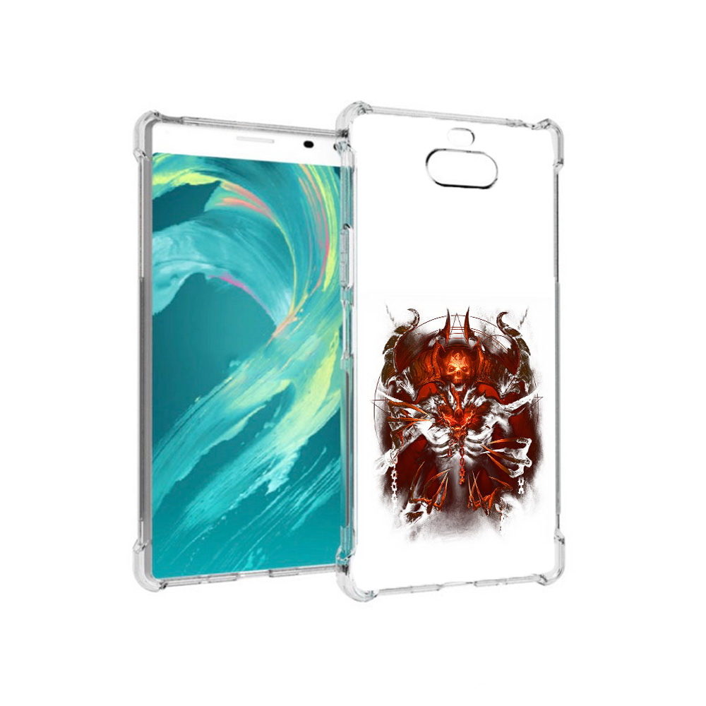 

Чехол MyPads Tocco для Sony 8 яркий демон (PT140835.236.708), Прозрачный, Tocco