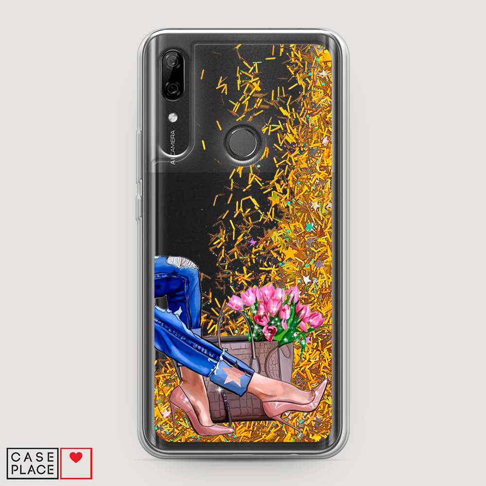 

Чехол Awog на Huawei P Smart Z "Каблучки", Голубой;коричневый;розовый, 69490-1