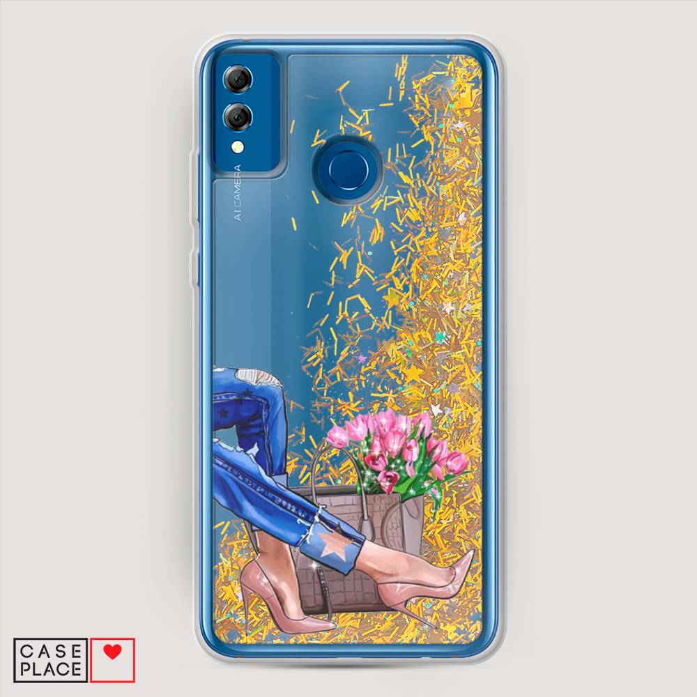 

Чехол Awog на Honor 8X "Каблучки", Голубой;коричневый;розовый, 66790-1