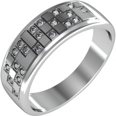 

Кольцо из серебра с фианитом р. 16,5 ПРИВОЛЖСКИЙ ЮВЕЛИР 271165-FA11, 271165-FA11