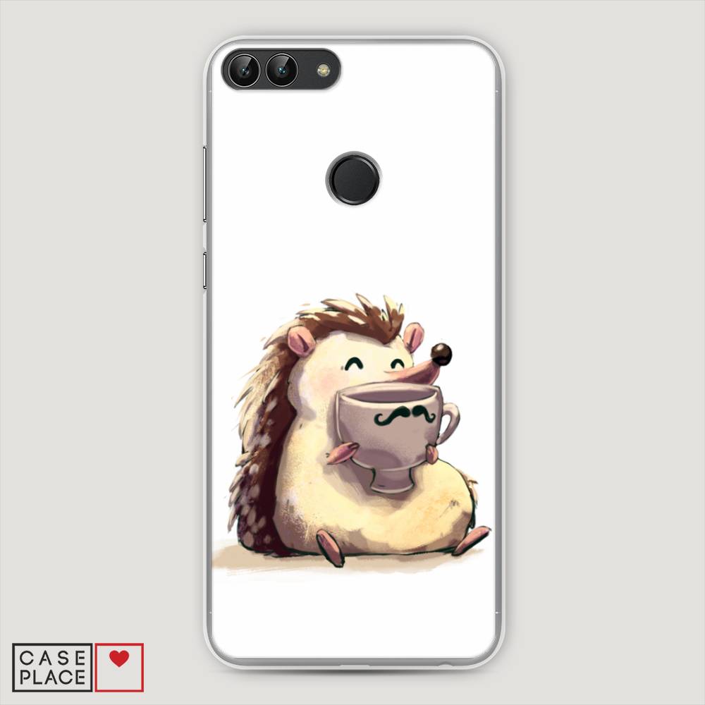 

Чехол Awog "Еж кофеман" для Huawei P Smart