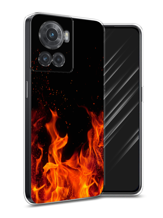 

Чехол Awog на OnePlus 10R / ВанПлас 10R "Все в огне", Разноцветный, 152950-4
