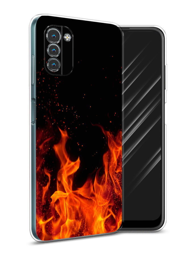 

Чехол Awog на Nokia G11 / Нокиа G11 "Все в огне", Разноцветный, 125150-4