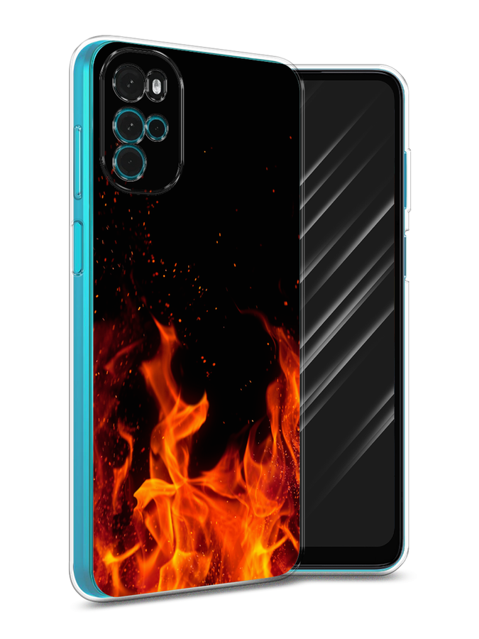 

Чехол Awog на Motorola Moto G22 "Все в огне", Разноцветный, 243150-4