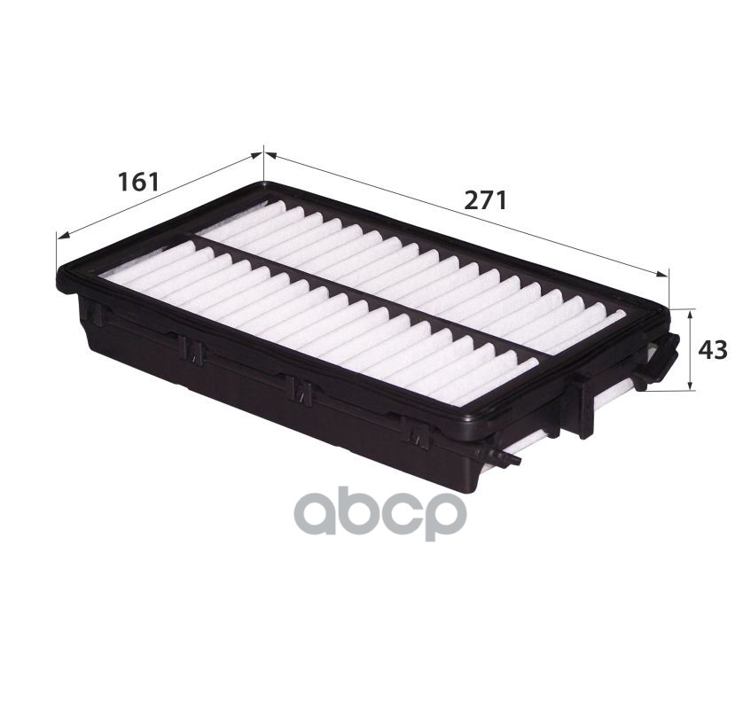 

A-1110E Oem 28113-L1000 (Фильтр Воздушный) Rb-exide арт. A1110E