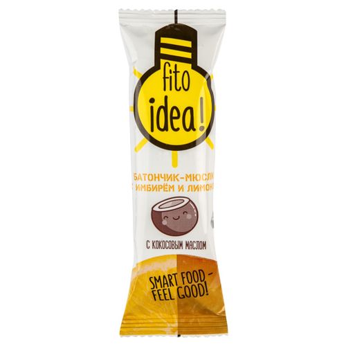 

Батончик-мюсли Fitoidea! с имбирем и лимоном 25 г