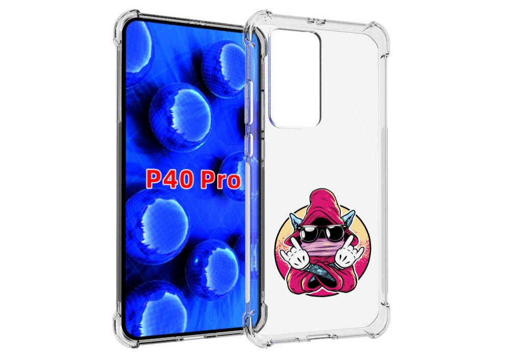 Чехол MyPads йоу для Huawei P40 Pro противоударный