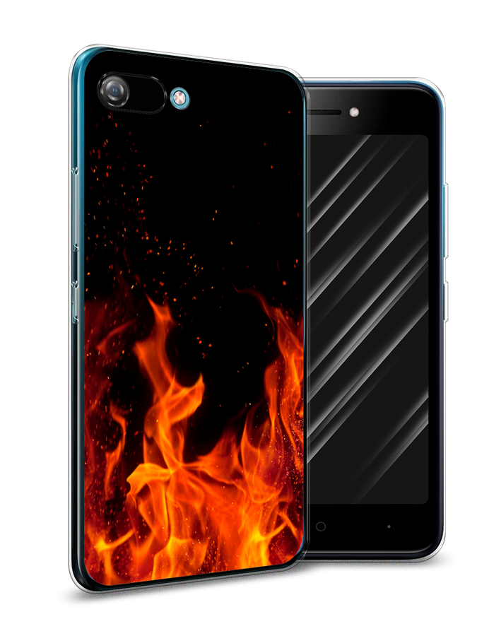 

Чехол Awog на Itel A25/A35 "Все в огне", Разноцветный, 3200250-4