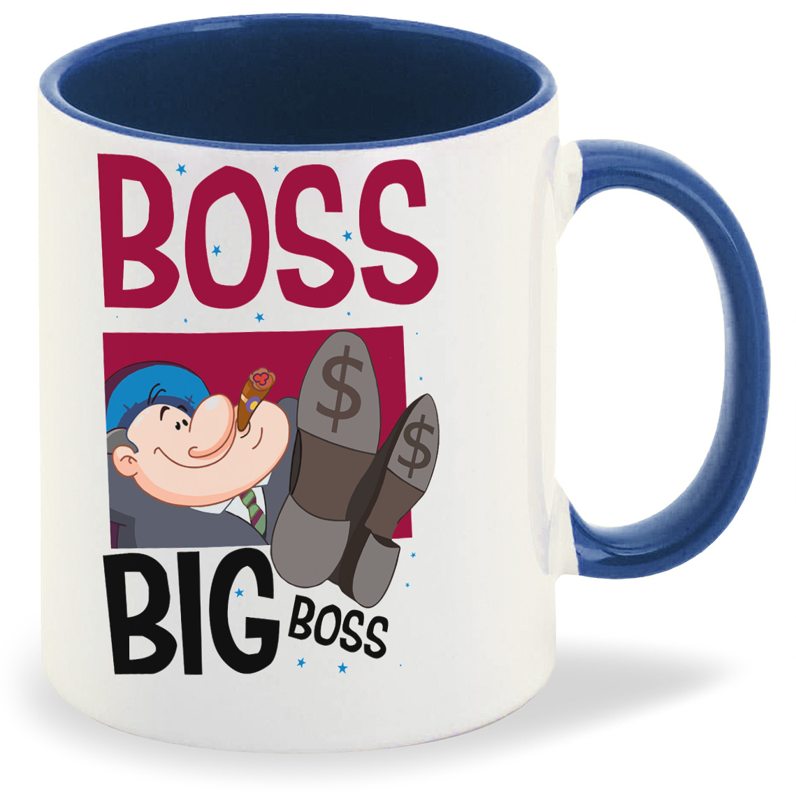 

Кружка CoolPodarok Прикол Босс биг босс Boss big boss, Прикол Босс биг босс Boss big boss