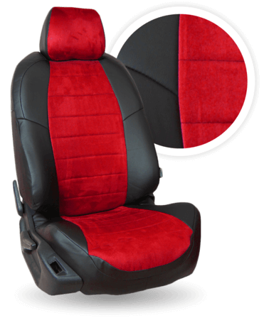 

Авточехлы Автопилот LADA Largus (2 места) (2012-2021) / Алькантара / Черный + Красный, LADA Largus (2 места) (2012-2021)